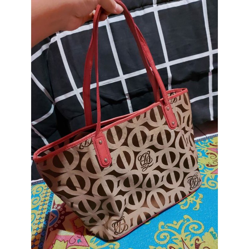 Louis Quatorze Tas Tote Bag Shoulder Tas Bahu Lengkap Nomor Seri