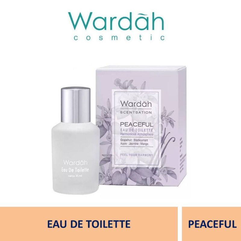 Wardah edt peaceful new arrivals