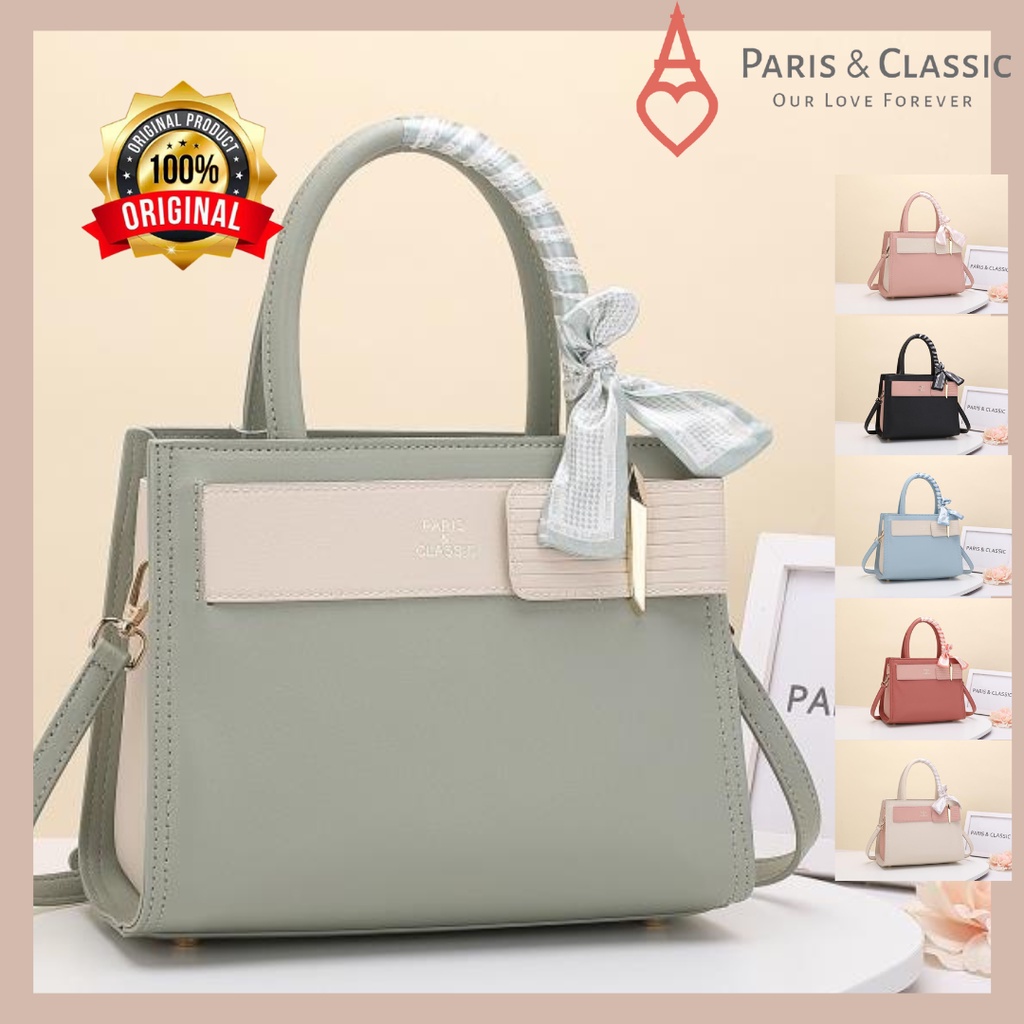 Paris Classic Tas Wanita Import Branded Original Fashion Wanita