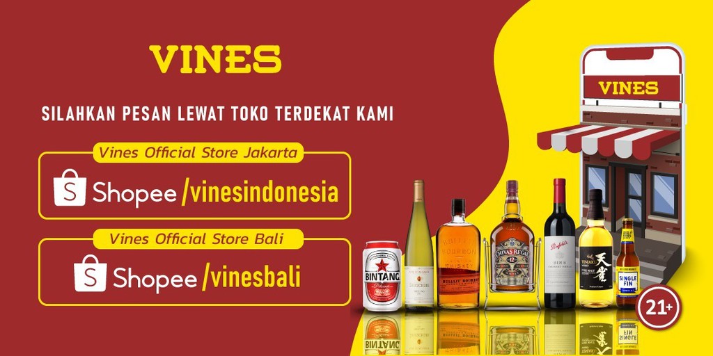 Toko Online Vines Official Store Jakarta Shopee Indonesia