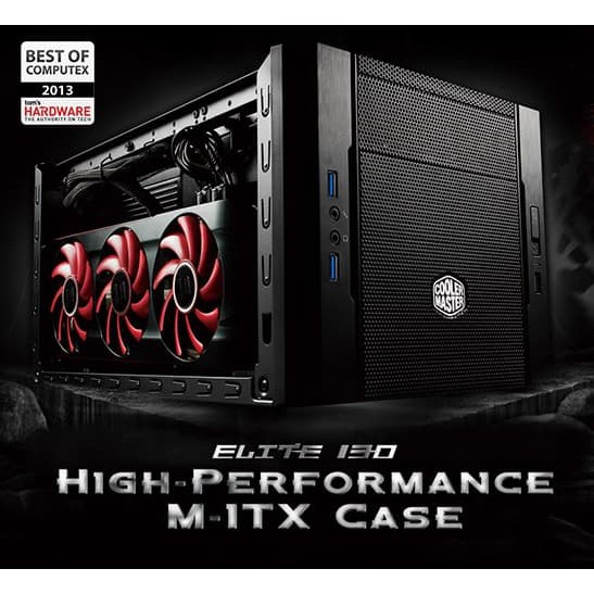 Jual Cooler Master Elite 130 Advanced Mini ITX Case Shopee Indonesia