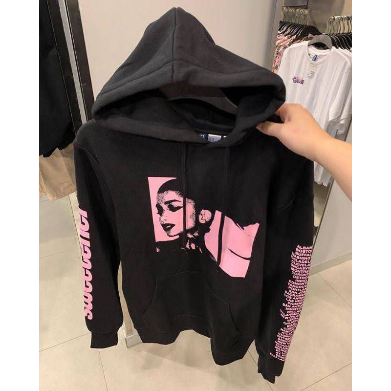 Ariana grande top sweetener hoodie h m