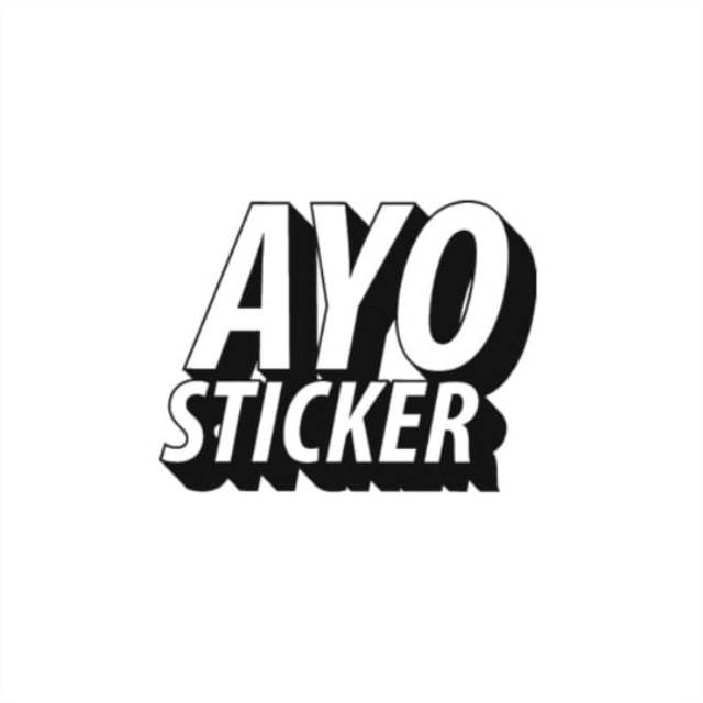 Produk ayo_sticker | Shopee Indonesia