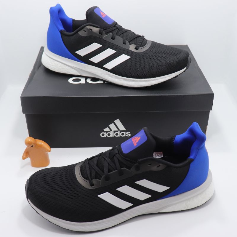 Jual Sepatu Adidas Original ASTRARUN EH1531 Black White Blue