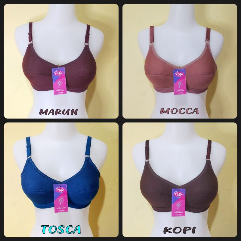 Sport Bra Karet Dewasa / BH Pola karet bawah