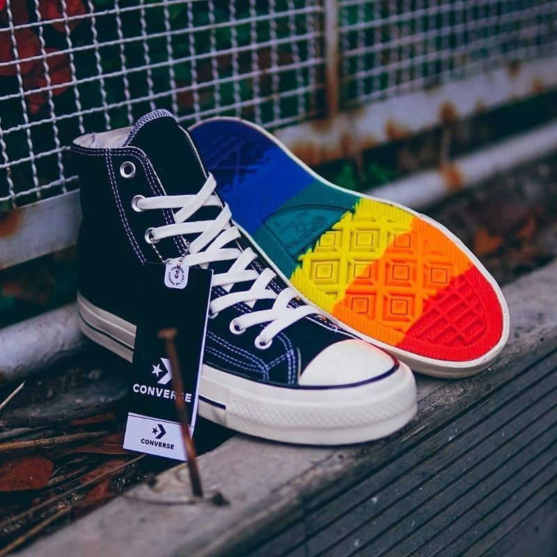 Aranza Shoes - converse rainbow women size 37 38 39 40 harga Rp.235.000 |  Facebook