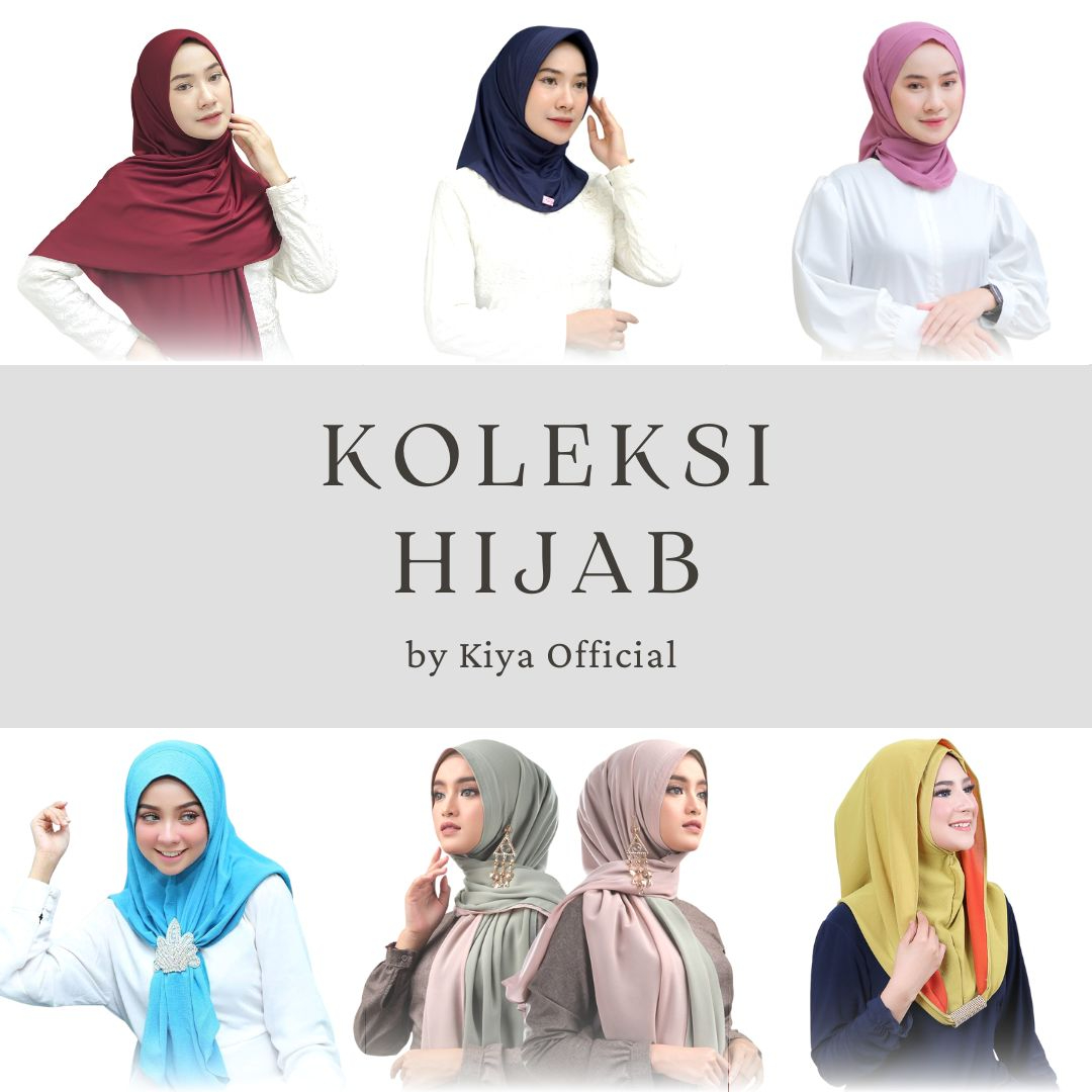 Modern Ka in Red (Inner full length sleeves for hijab included) -  Available online at Kaia Collection store on shopee. Click the link