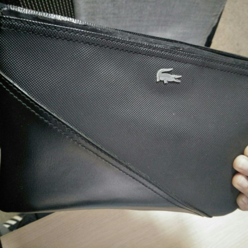 lacoste clutch bag