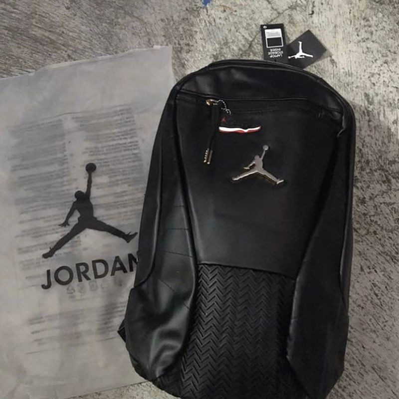 Jordan Backpack Black Original Tas Jordan Backpack