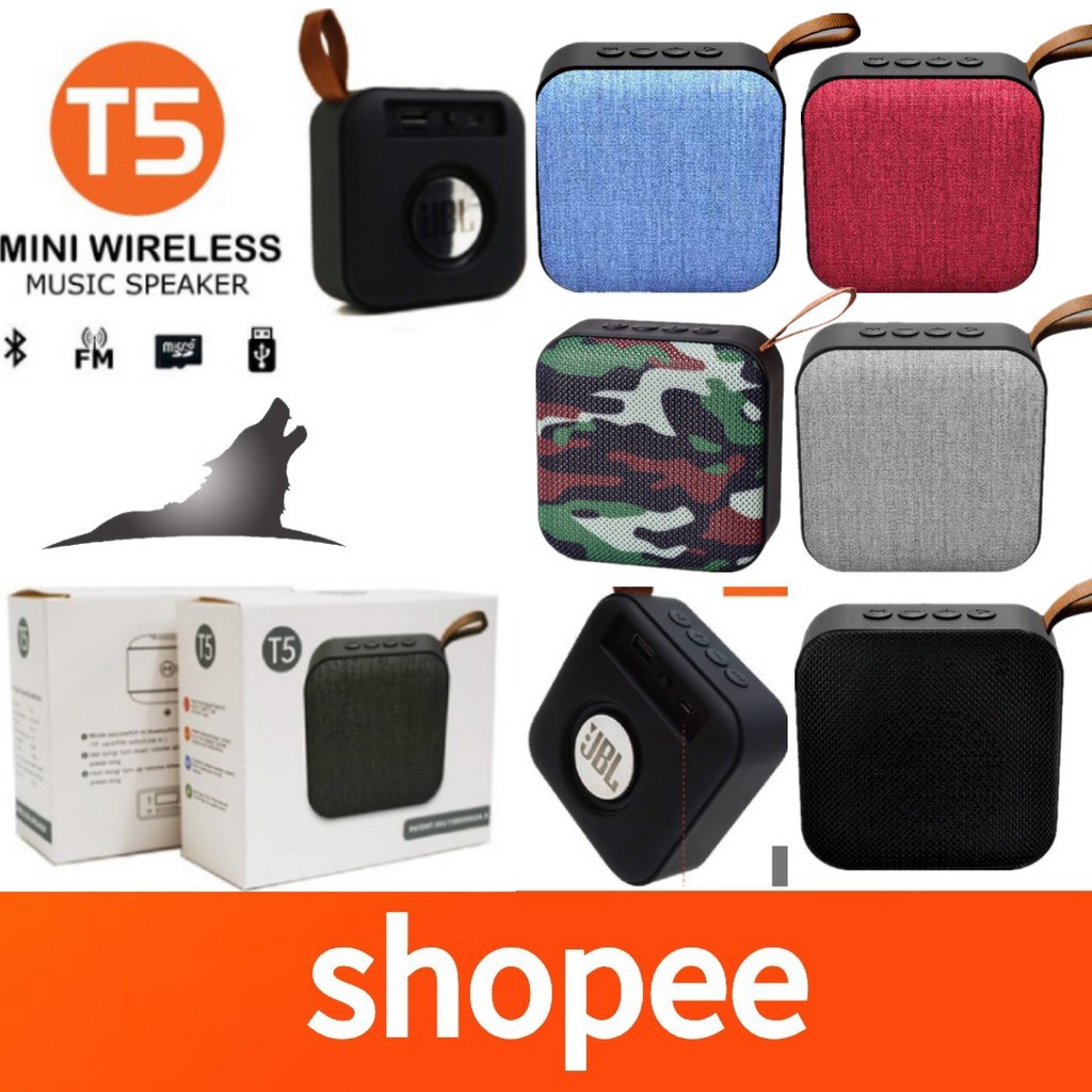 Speaker bluetooth store mini jbl t5