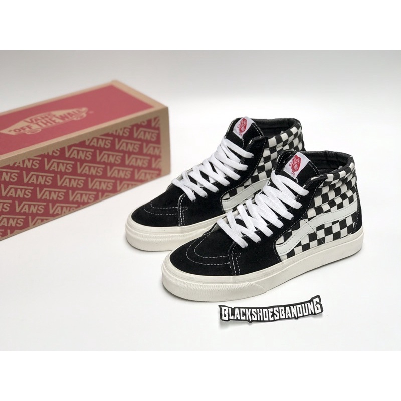 Vans X David Bowie Sk8-Hi Sneakers In Black | Bowie Vans Sk8 Hi ...