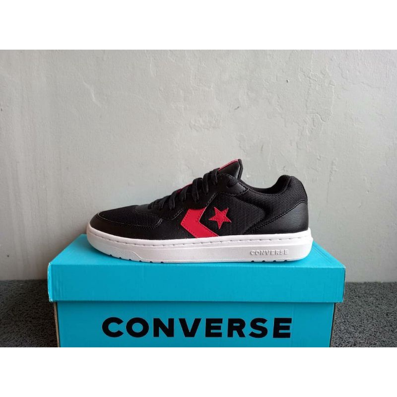 Converse rival ox clearance black