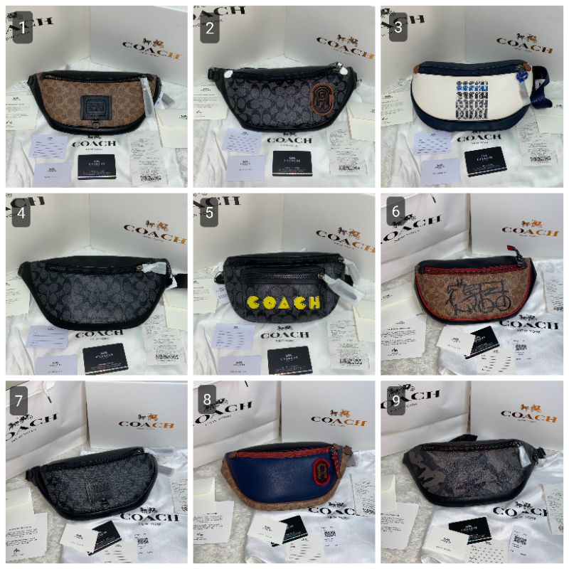 Jual WAISTBAG COACH ORI FO TERMURAH TAS COACH PRIA Shopee