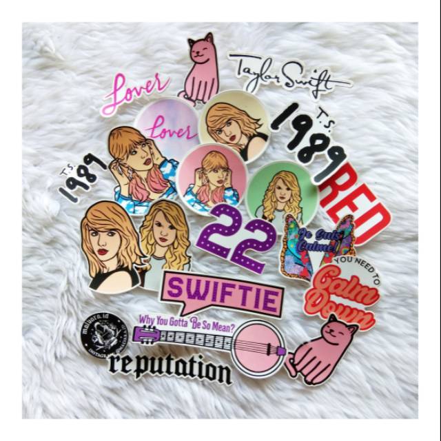 Swiftie Heart Sticker  Cute Taylor Swift Sticker for Women –  KynYouBelieveIt