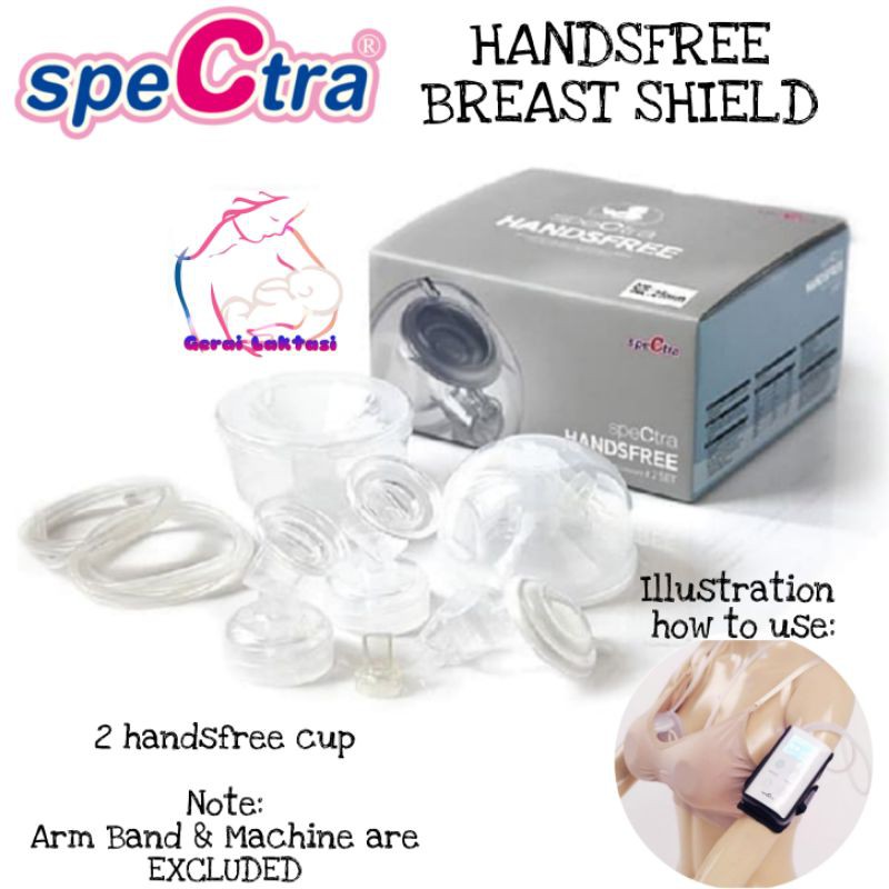 Spectra Handsfree Shield Cups (Pack of 2)