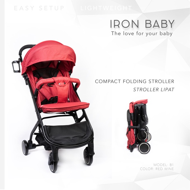 Stroller lipat cheap kecil murah