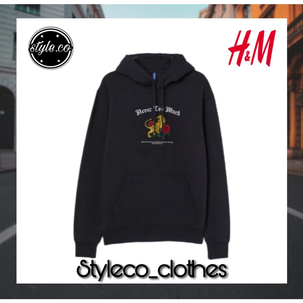 Hoodie h&m cheap never too much