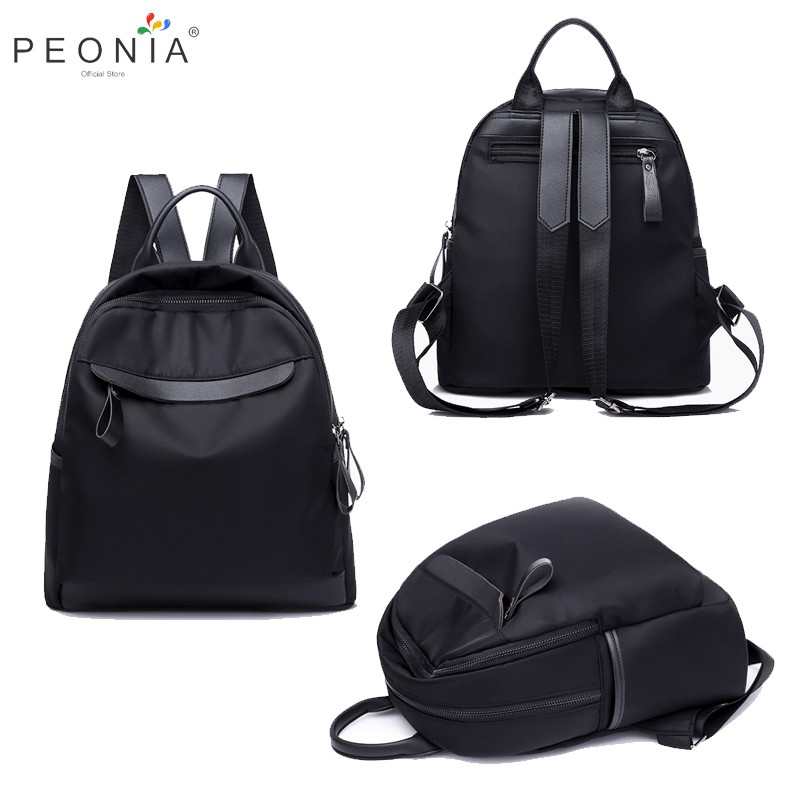 Jual Peonia Korea Seira Bag Tas Ransel Wanita - Black - Hitam di Seller RBM  STORE - Pondok Rangon, Kota Jakarta Timur