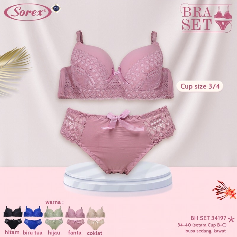 Bra Sorex 33239 Bh Underwear Pakaian Dalam Wanita Merk Sorex 33239