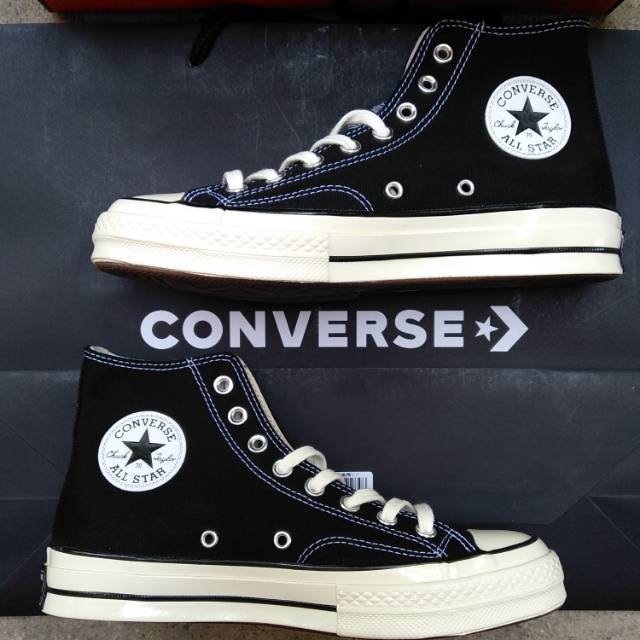 Converse 70s hot sale black egret