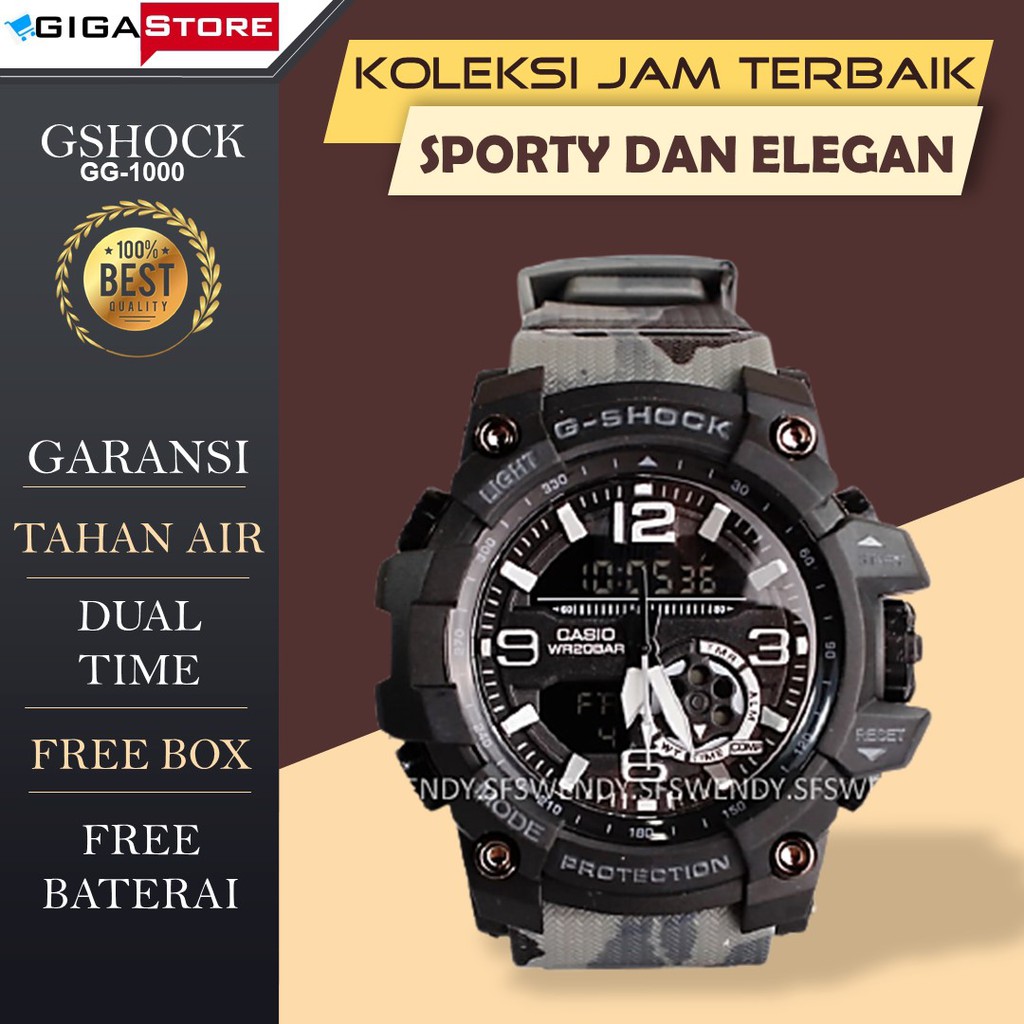 Jam g shock hot sale gg 1000