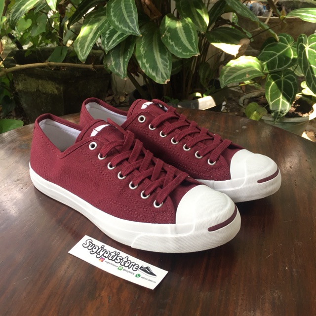 Converse jack cheap purcell burgundy