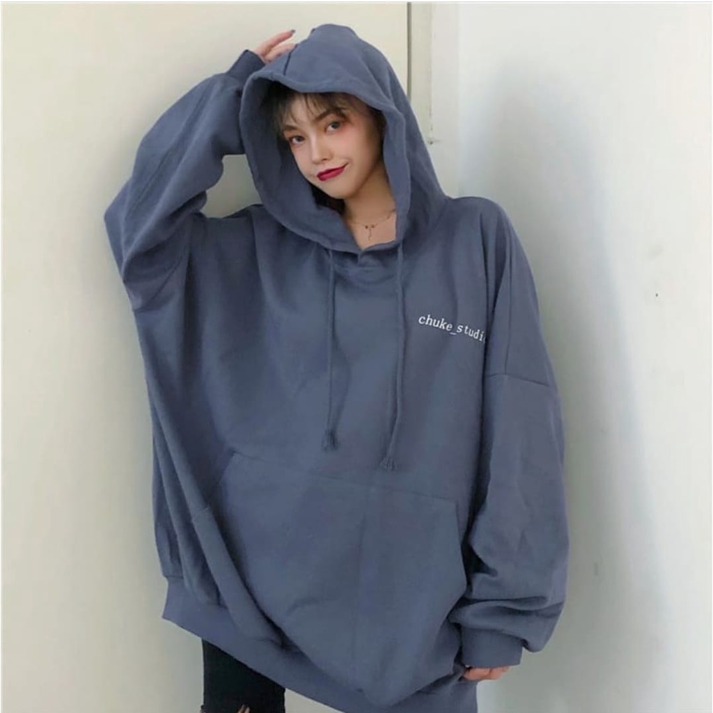 Hoodie oversize 2025 di shopee