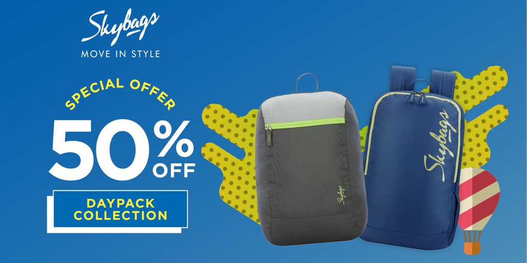 Skybags discount official site