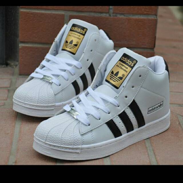 Jual adidas hotsell superstar high top