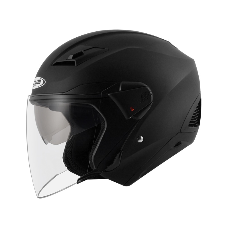 Helm zeus half store face double visor