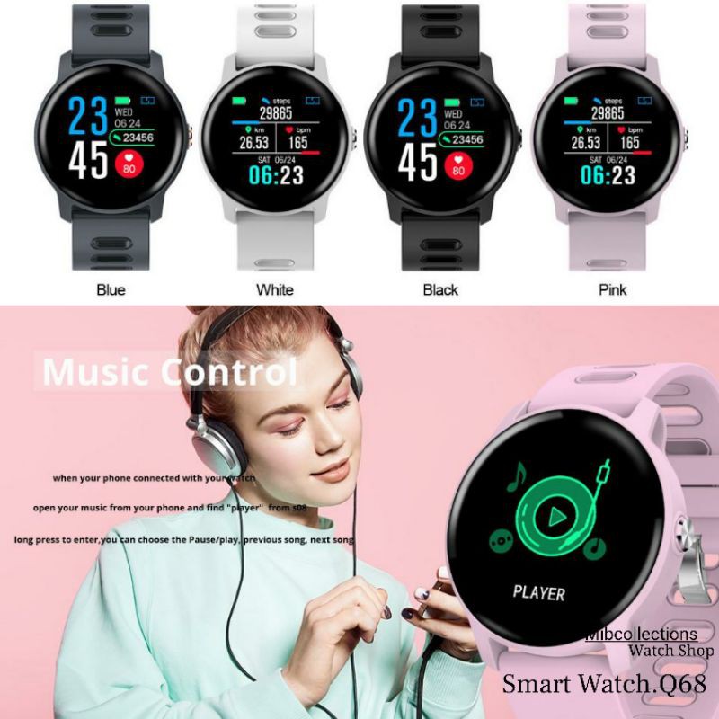 Smartwatch q68 hot sale