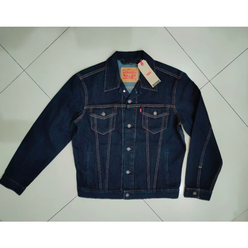 Jaket denim store levis original