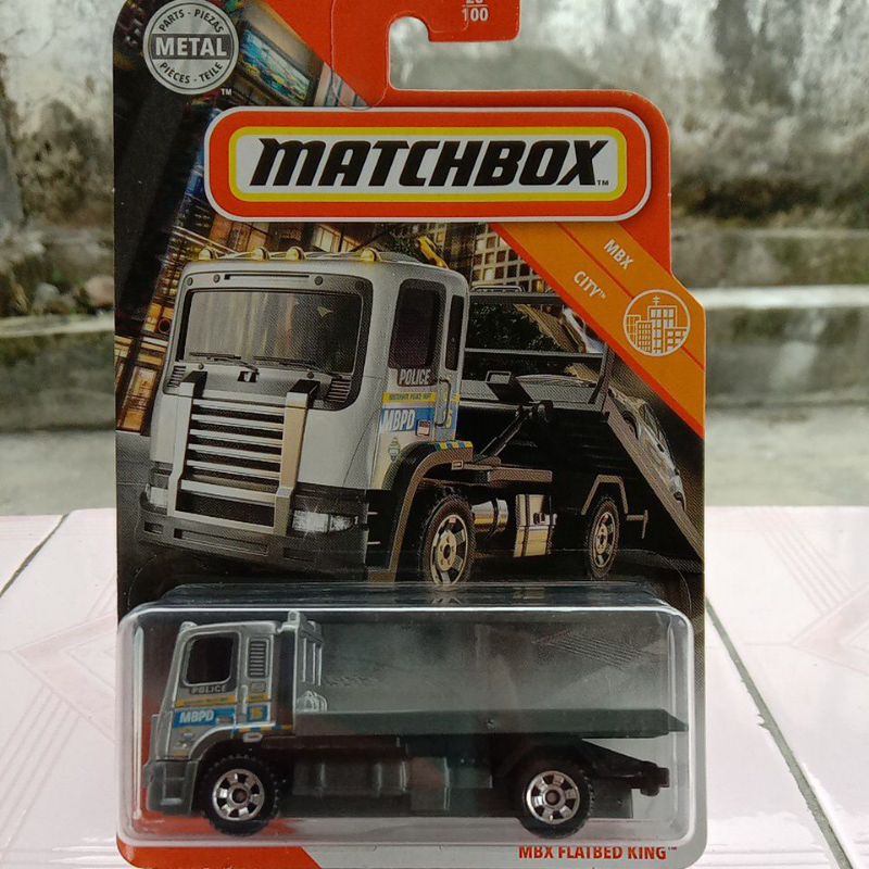 Matchbox flatbed 2025 tow truck