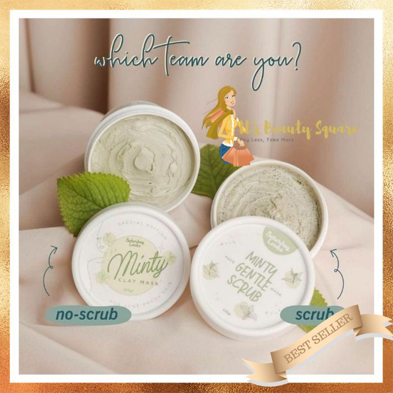 Minty 2024 gentle scrub