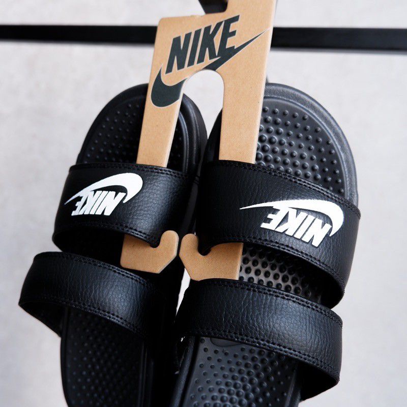 Nike double strap outlet sandals