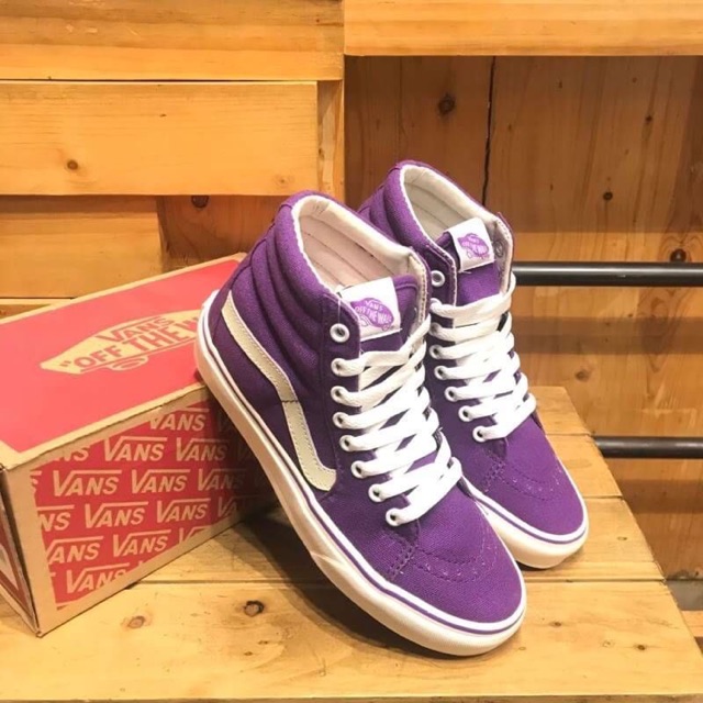 Vans on sale sk8 purple