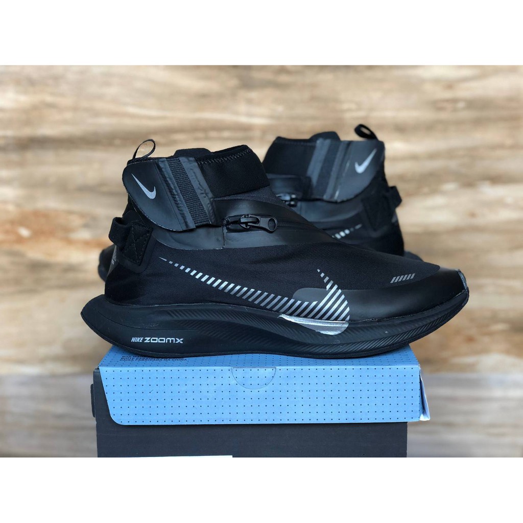 Jual NIKE ZOOM PEGASUS TURBO SHIELD WP TRIPLE BLACK Shopee Indonesia