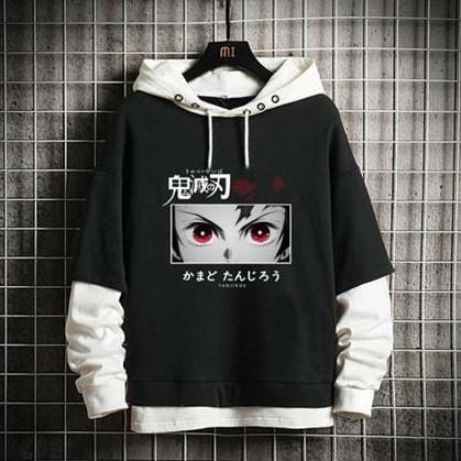 Jual Sweater Hoodie TANJIRO KIMETSU NO YAIBA | Hoodie Anime | Hoodie Cowok  | Hoodie Pria Murah Terlaris | Shopee Indonesia