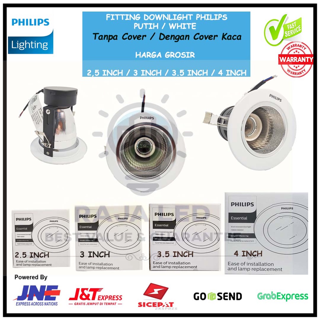 Kap Fitting Downlight Philips 2.5
