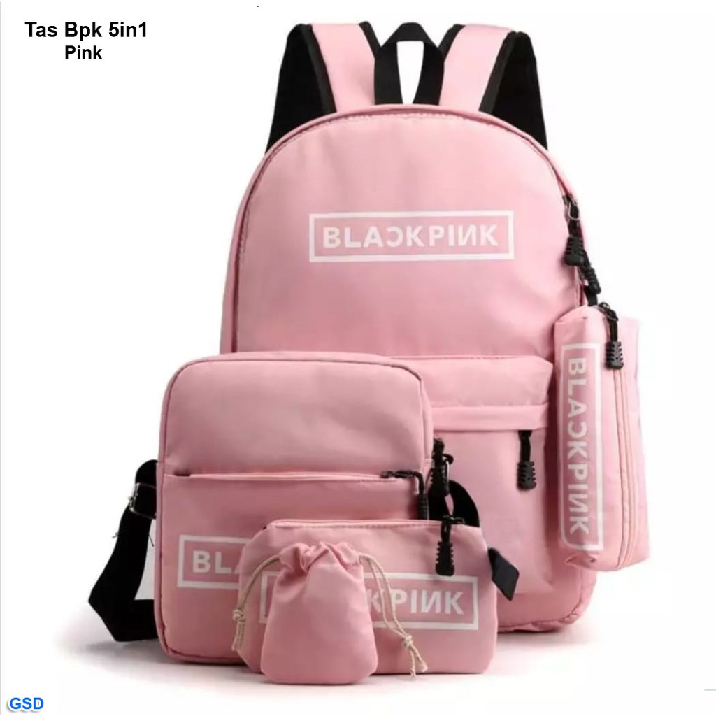 Jual Tas Anak Pwkids 32 backpack mcm black Import dan Tas sekolah