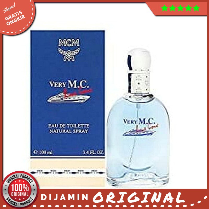 Jual Parfum Original Mcm Very Mc M Edt 100Ml Pria Laki Laki Asli