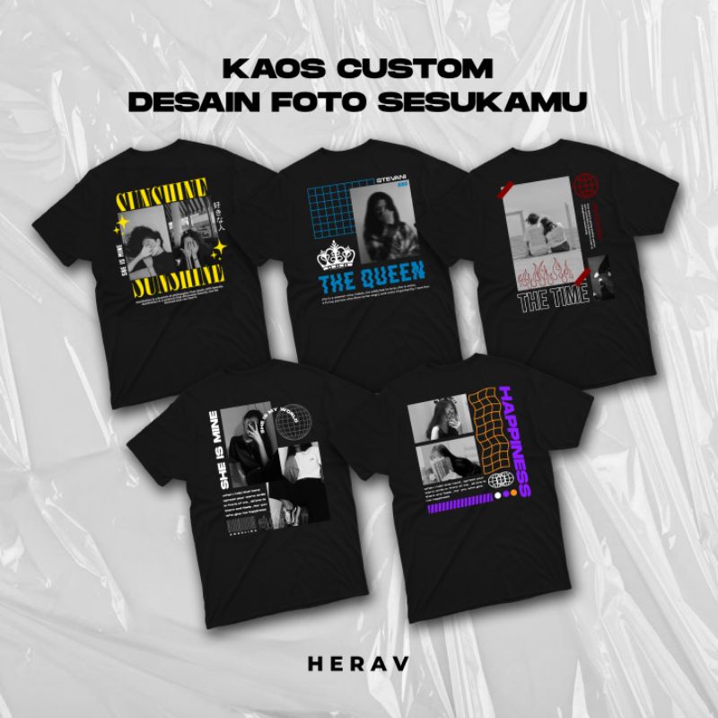 design kaos custom