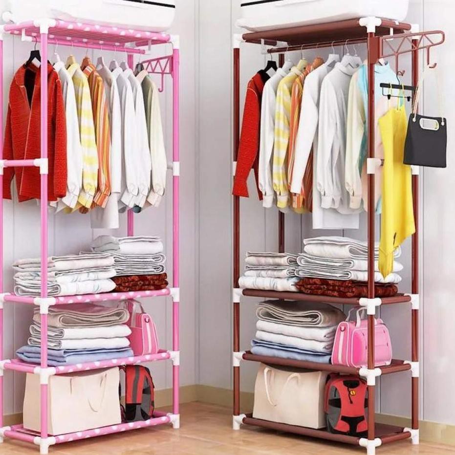 Square clearance cloth rack