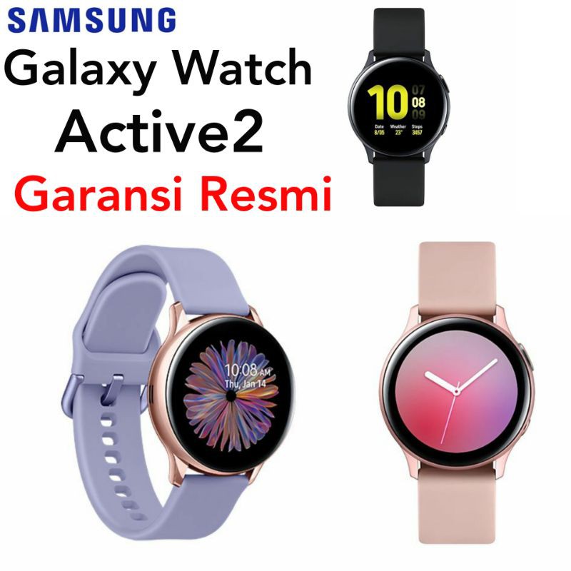 Jual Samsung Galaxy Watch Active 2 40mm 44mm Steel Garansi Resmi