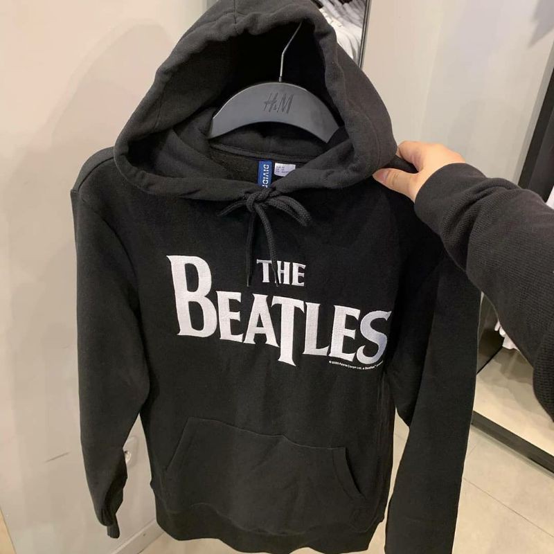 Hoodie h&m 2025 the beatles black