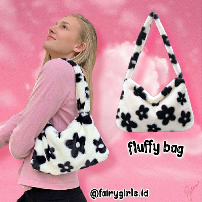 Fluffy best sale bags y2k