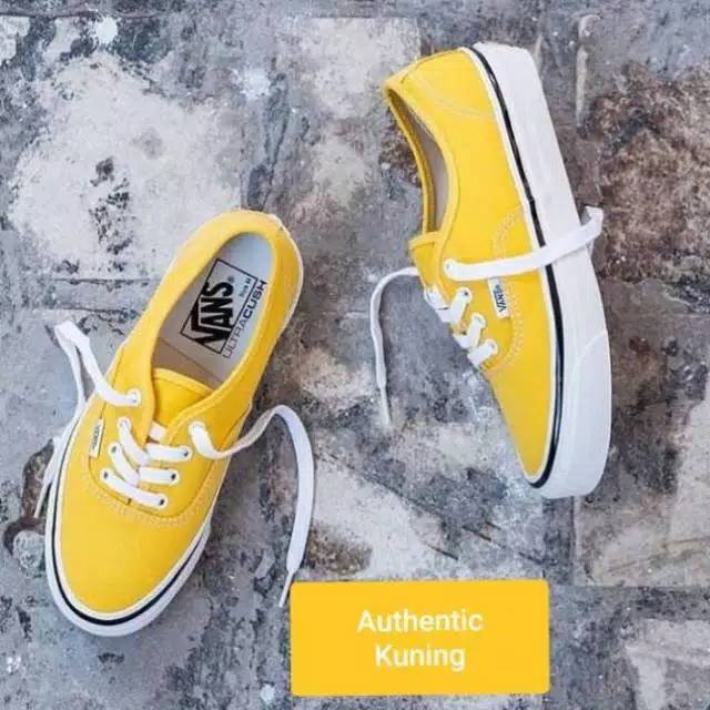 Vans sale authentic kuning