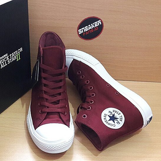 Converse all shop star 2 maroon