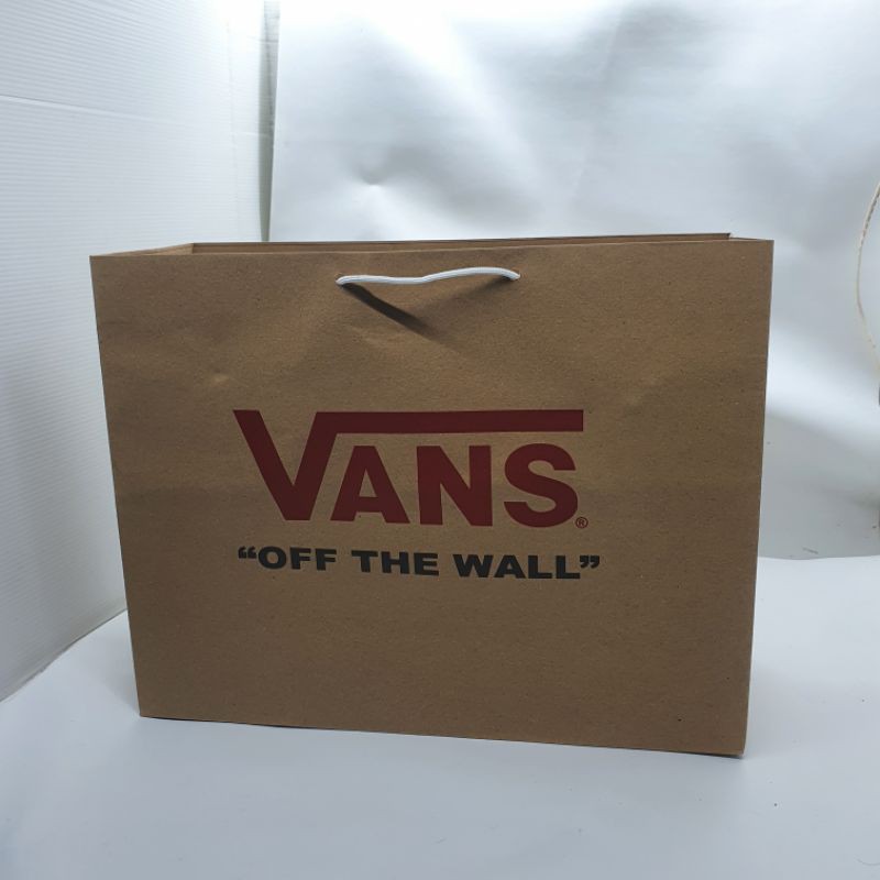 Paper bag vans original hot sale