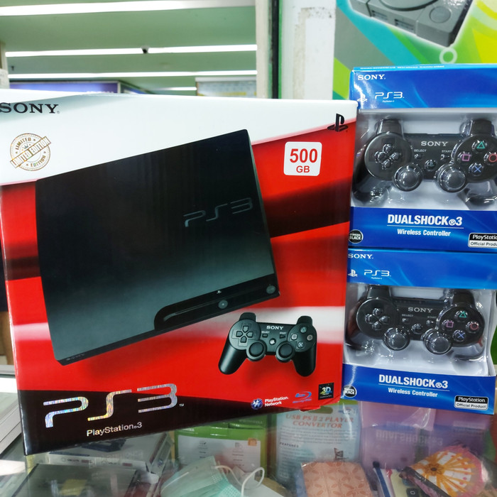 Jual PS3 SLIM CFW 500 GB 35 GAME | Shopee Indonesia